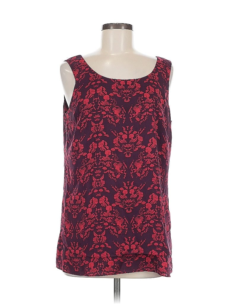 Pre-owned Cabi Sleeveless Top Red Scoop Neck Tops