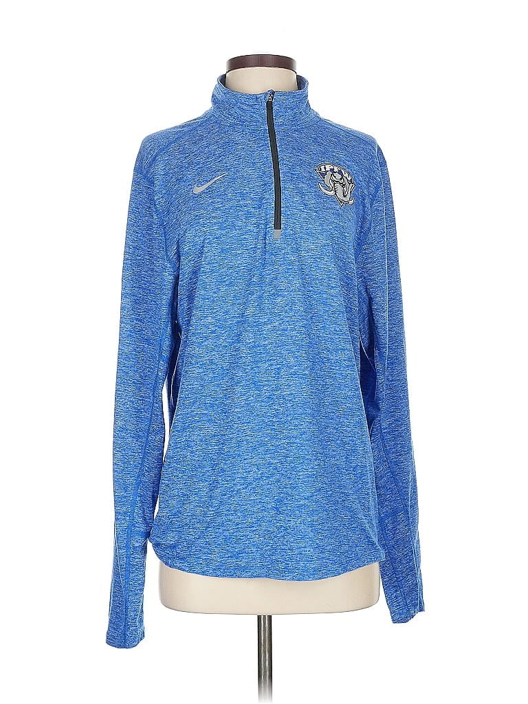 Pre-owned Nike Active T-shirt In Blue