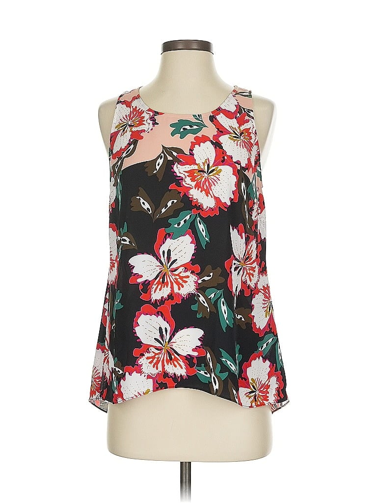 Pre-owned Cabi Sleeveless Blouse In Black