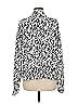 Something Navy White Black Long Sleeve Turtleneck Size M - photo 2