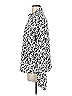 Something Navy White Black Long Sleeve Turtleneck Size M - photo 5
