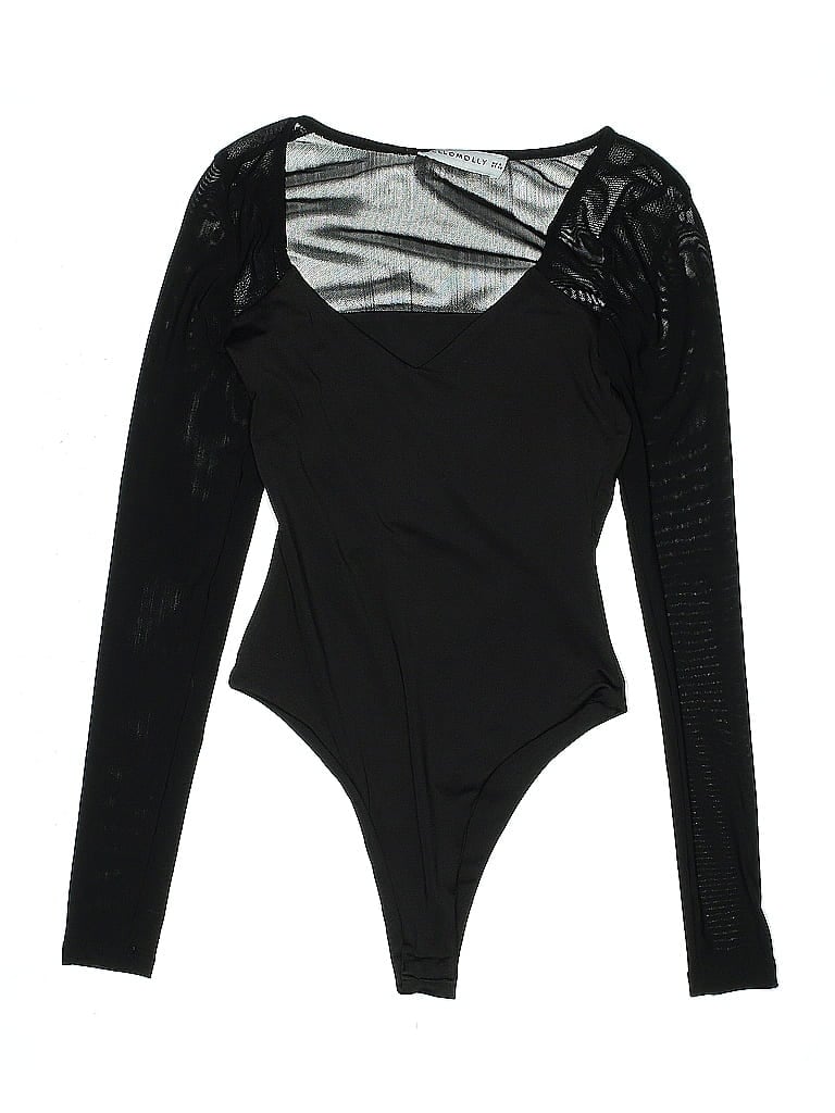 Pre-owned Hello Molly Bodysuit In Black