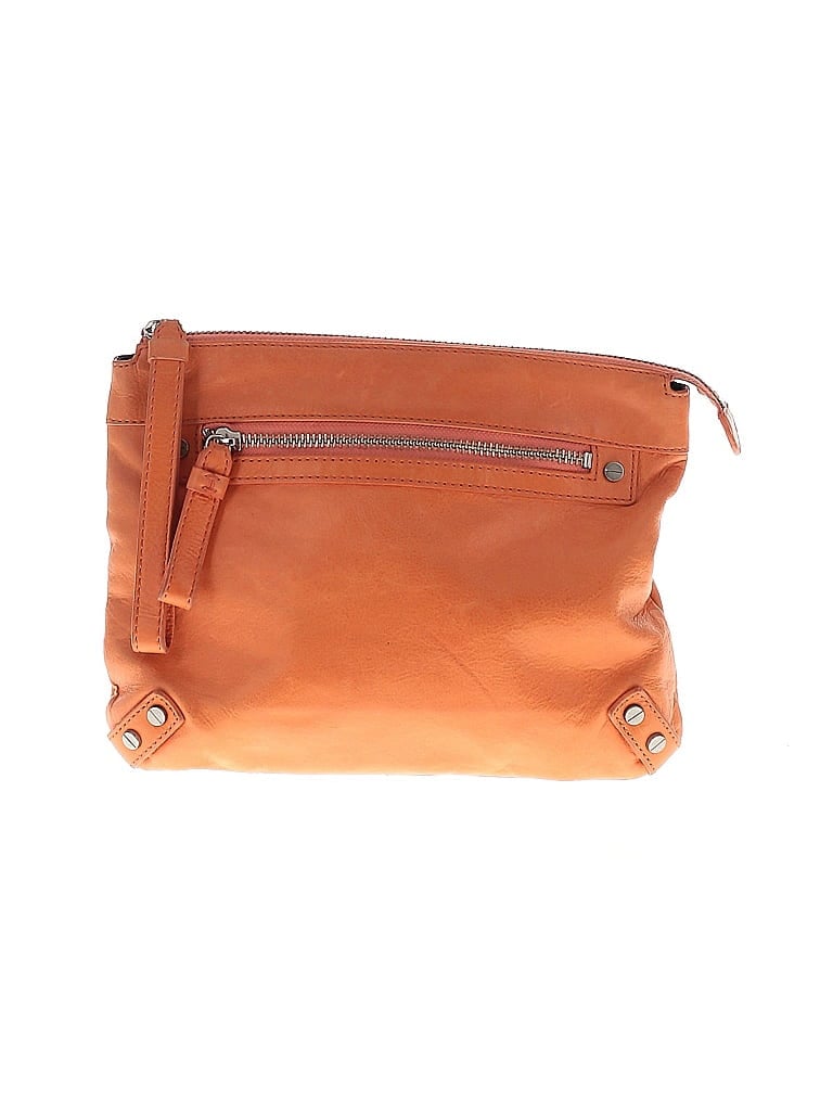 Pre-owned Club Monaco Wristlet In Orange