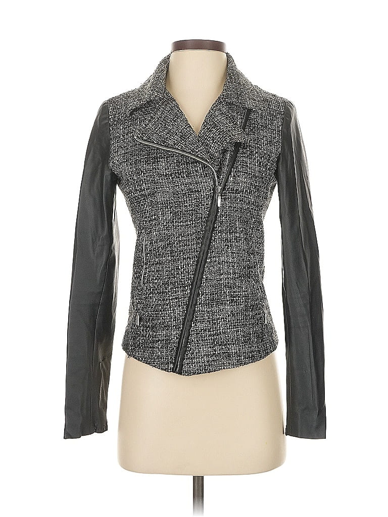 Pre-owned Aqua Jacket In Gray