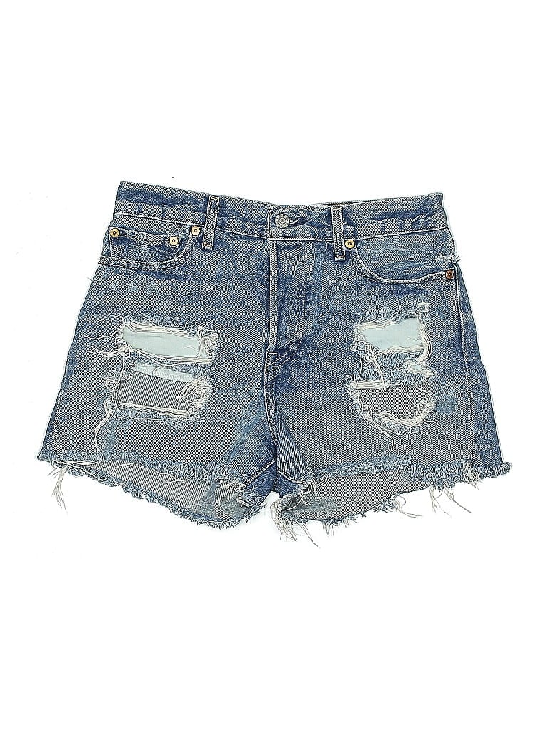 Pre-owned Levi's Denim Shorts In Blue