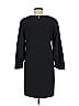 Tibi Solid Black Casual Dress Size 8 - photo 2