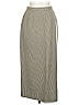 Michele Chevron-herringbone Gray Formal Skirt Size 12 - photo 1
