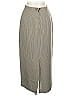 Michele Chevron-herringbone Gray Formal Skirt Size 12 - photo 2