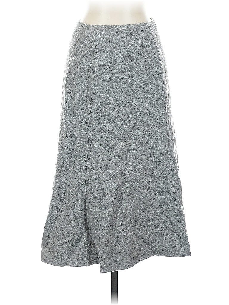 Pre-owned Uniqlo Casual Skirt In Gray