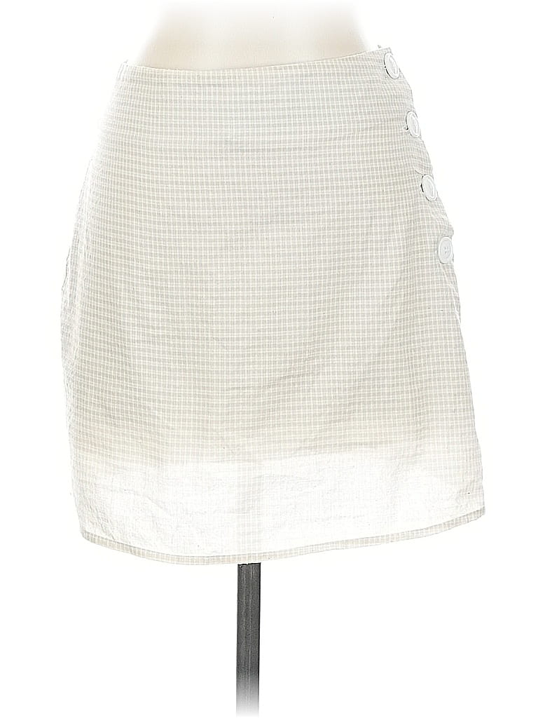 Pre-owned Urban Outfitters Casual Skirt In White