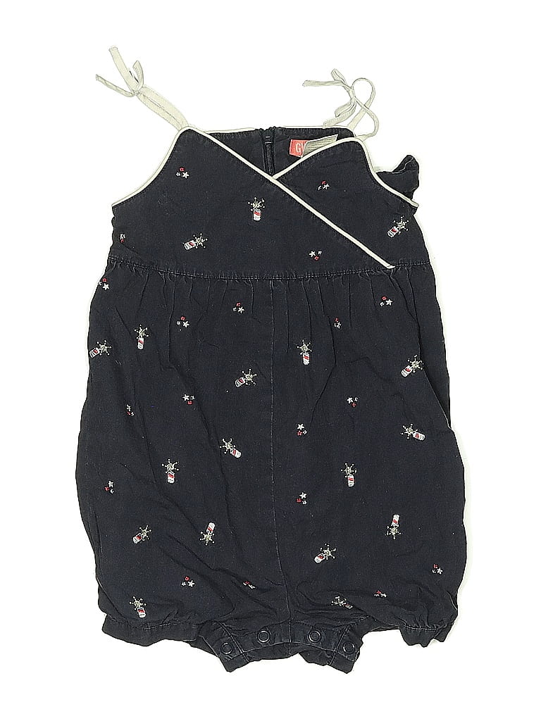 Pre-owned Gymboree Kids' Short Sleeve Outfit In Black