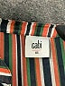 CAbi 100% Polyester Stripes Brown 3/4 Sleeve Blouse Size XS - photo 7