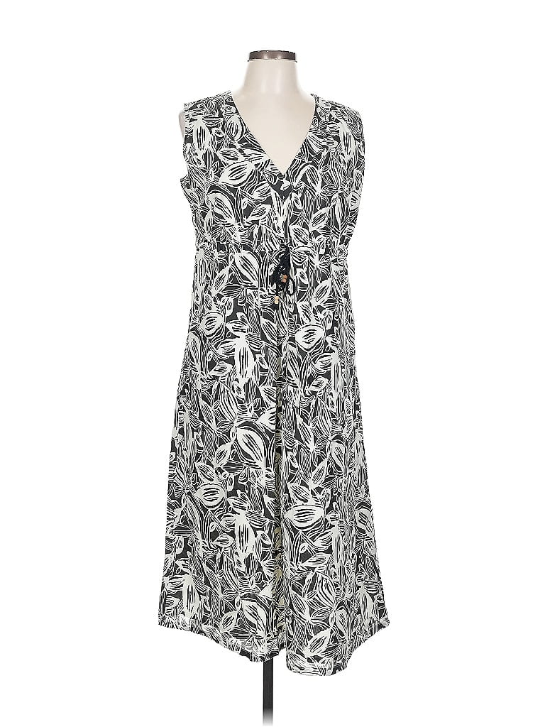 Pre-owned Gap Outlet Casual Dress In Gray