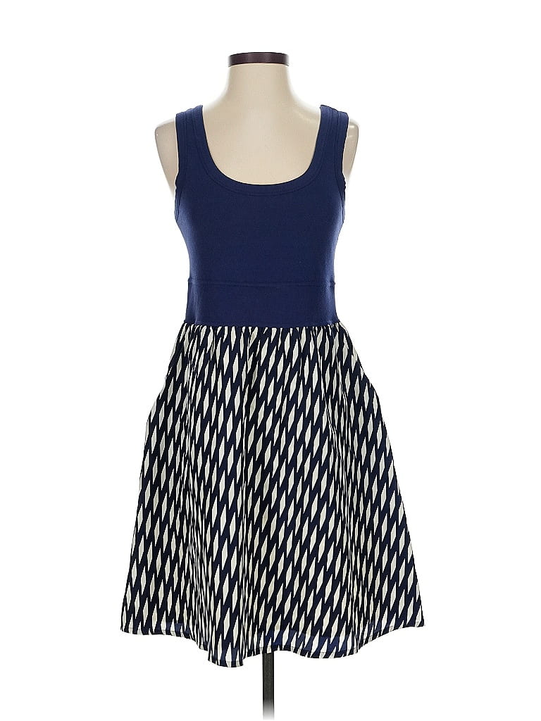 Pre-owned Fei Casual Dress In Blue