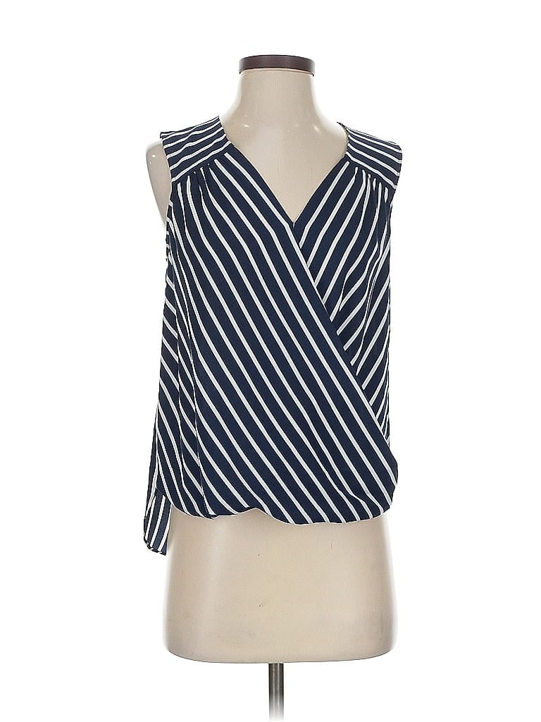 Pre-owned Ever New Sleeveless Blouse In Blue