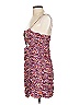 Zara 100% Polyester Hearts Purple Cocktail Dress Size XS - photo 5