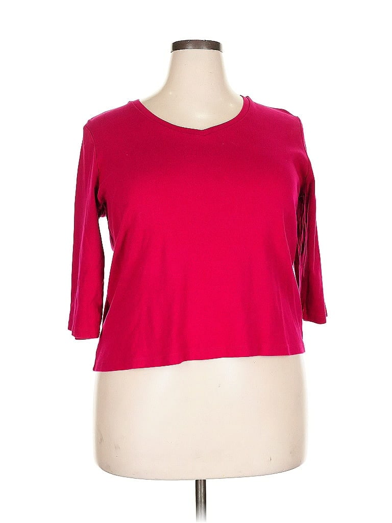 Click to view more detailed imagery on our partner's website Pre-owned St. John's Bay Cardigan Sweater In Red