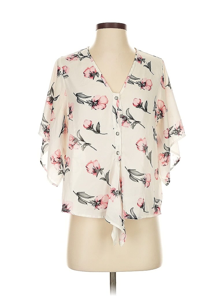 SIENNA SKY Pre-owned 3/4 Sleeve Blouse In White