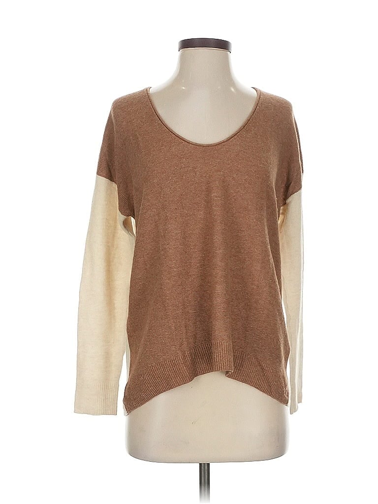 Pre-owned Madewell Pullover Sweater In Brown