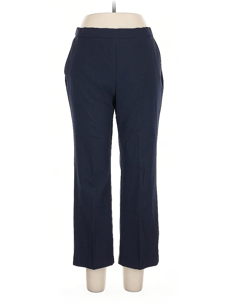 Pre-owned Croft & Barrow Dress Pants In Blue