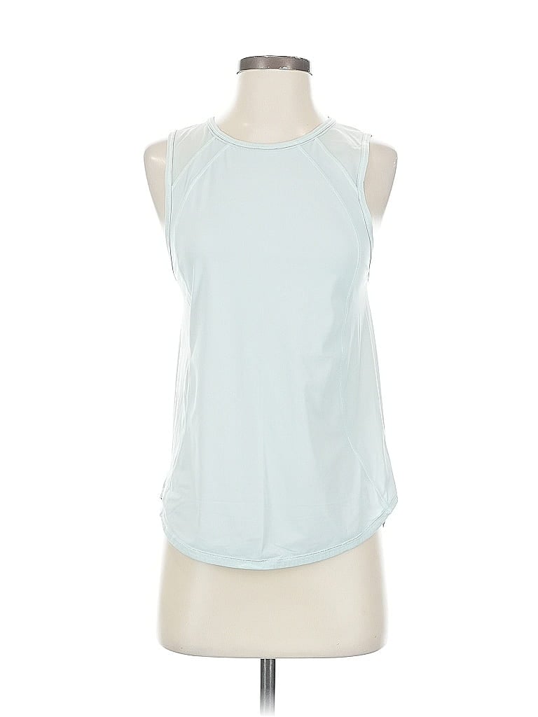 Pre-owned Lululemon Athletica Sleeveless T-shirt In Green