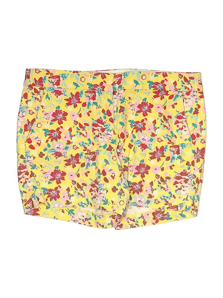 Pre-owned J.crew Factory Store Shorts In Yellow