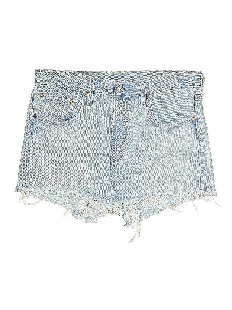 Click to view more detailed imagery on our partner's website Pre-owned Levi's Denim Shorts In Blue
