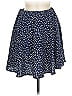 Shein 100% Polyester Polka Dots Blue Casual Skirt Size 6 - photo 1