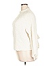 Free People Metallic Ivory Pullover Sweater Size L - photo 5