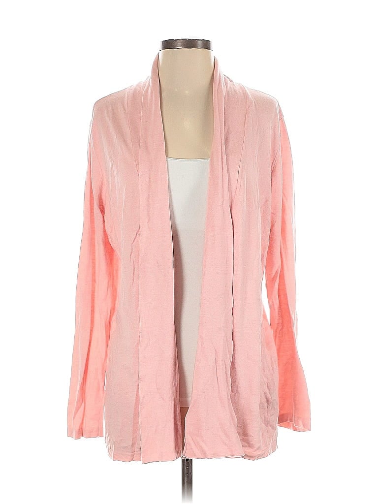 Pre-owned J. Mclaughlin Cardigan Sweater In Pink