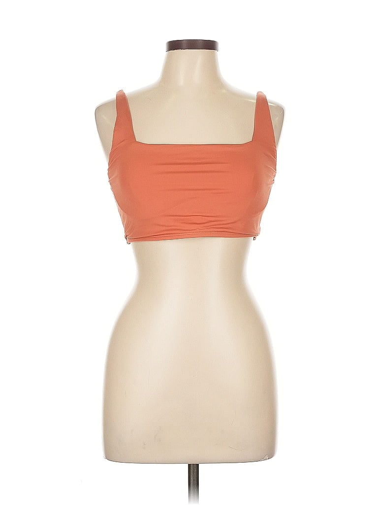 Pre-owned Carve Designs Sports Bra In Orange