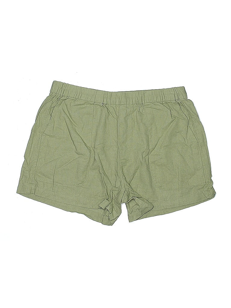 Pre-owned Banana Republic Factory Store Khaki Shorts In Green