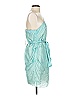 Brian Reyes Teal Blue Cocktail Dress Size 4 - photo 4