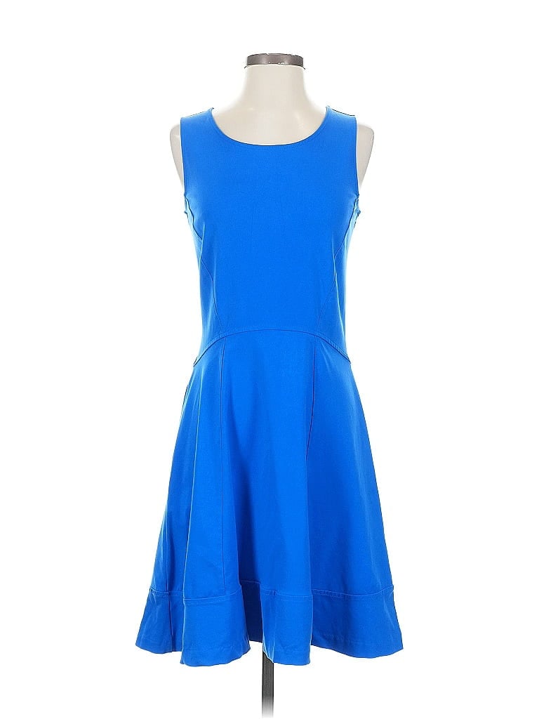 Pre-owned Cynthia Rowley Tjx Casual Dress In Blue
