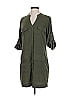 Express 100% Polyester Green Casual Dress Size S - photo 1