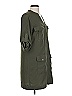 Express 100% Polyester Green Casual Dress Size S - photo 4