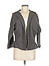 Halston Heritage Gray Blazer Size 8 - photo 1