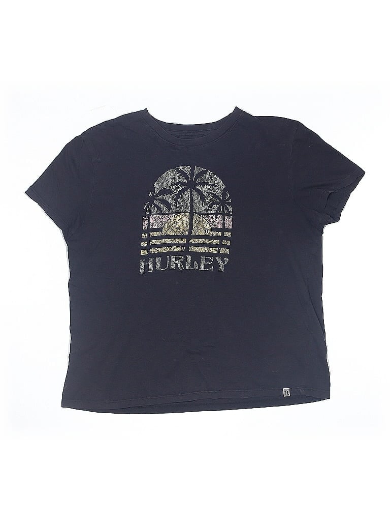 Click to view more detailed imagery on our partner's website Pre-owned Hurley Kids' Short Sleeve T-shirt In Black