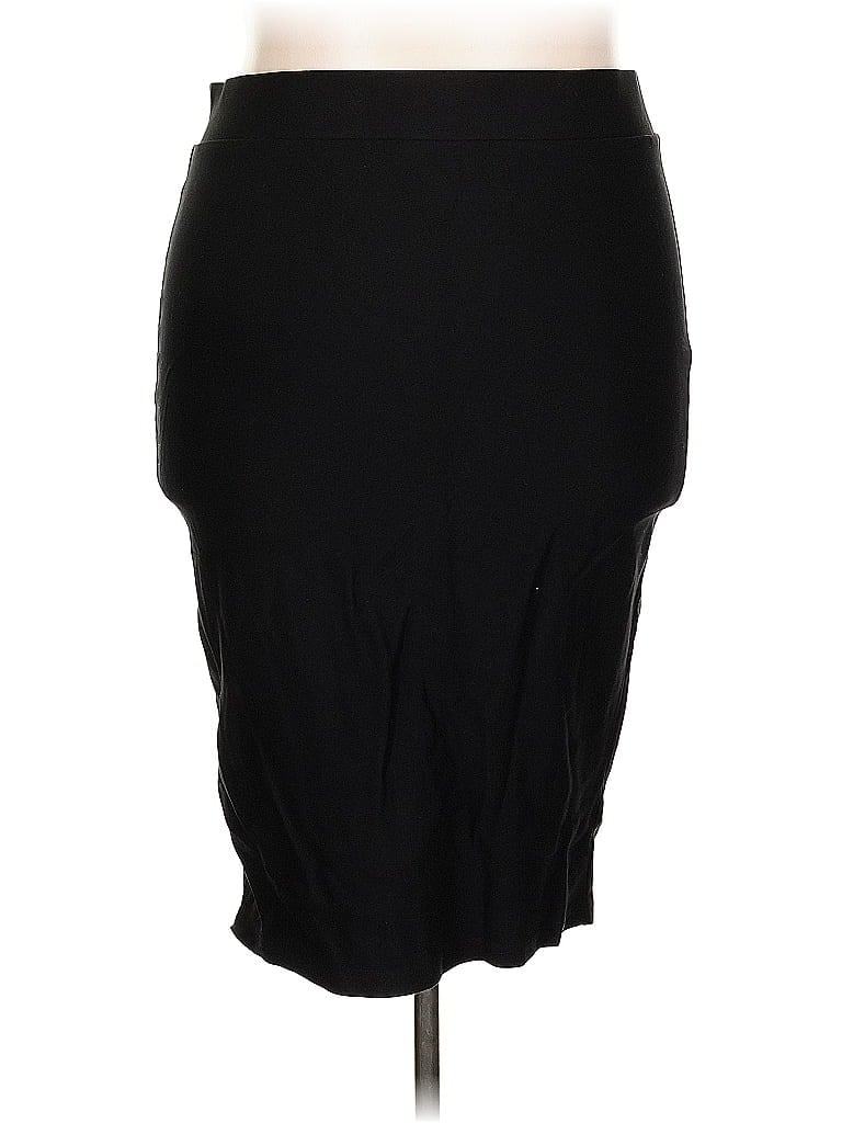 Pre-owned Torrid Formal Skirt In Black