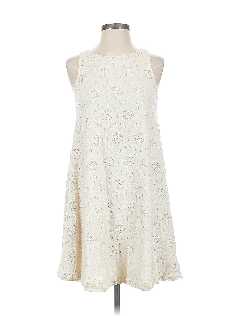 Pre-owned Altar'd State Casual Dress In White