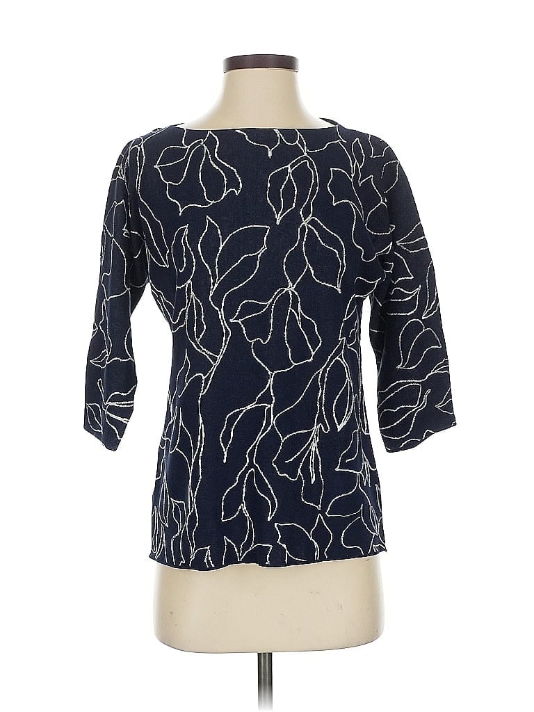 Pre-owned Lafayette 148 Cardigan Sweater In Blue