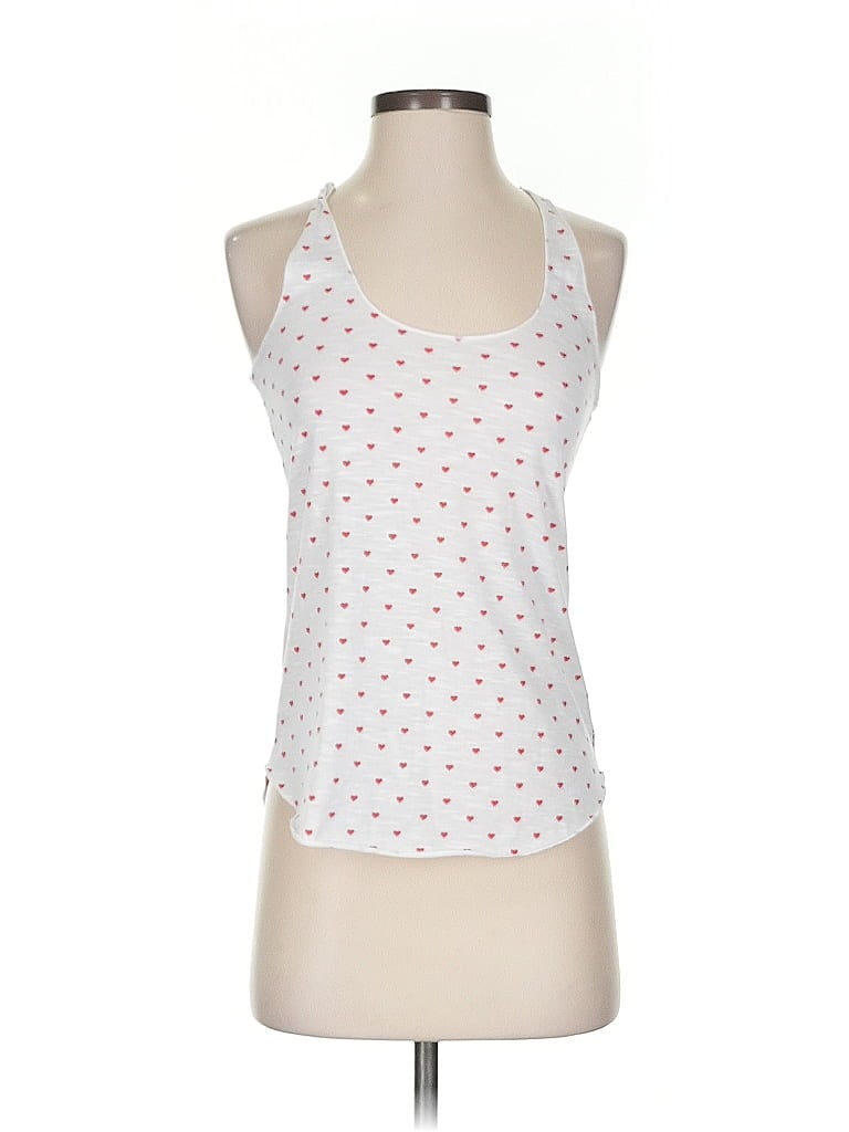 Pre-owned American Rag Cie Tank Top White Halter Neckline Tops