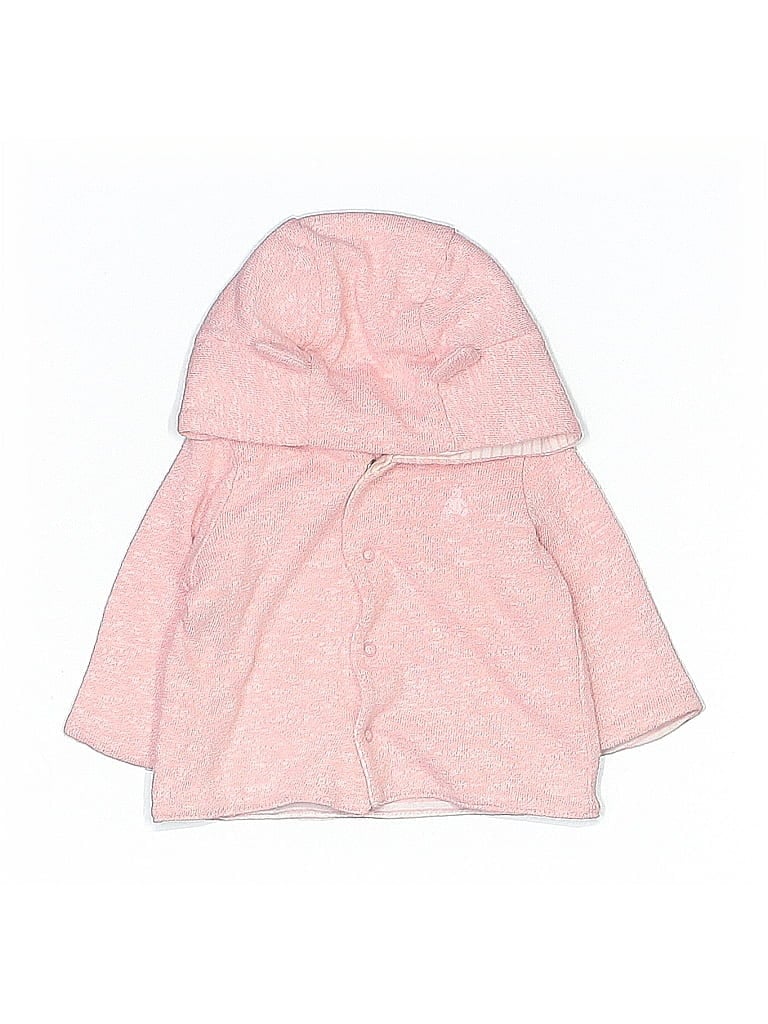 Pre-owned Baby Gap Babies' Poncho In Pink