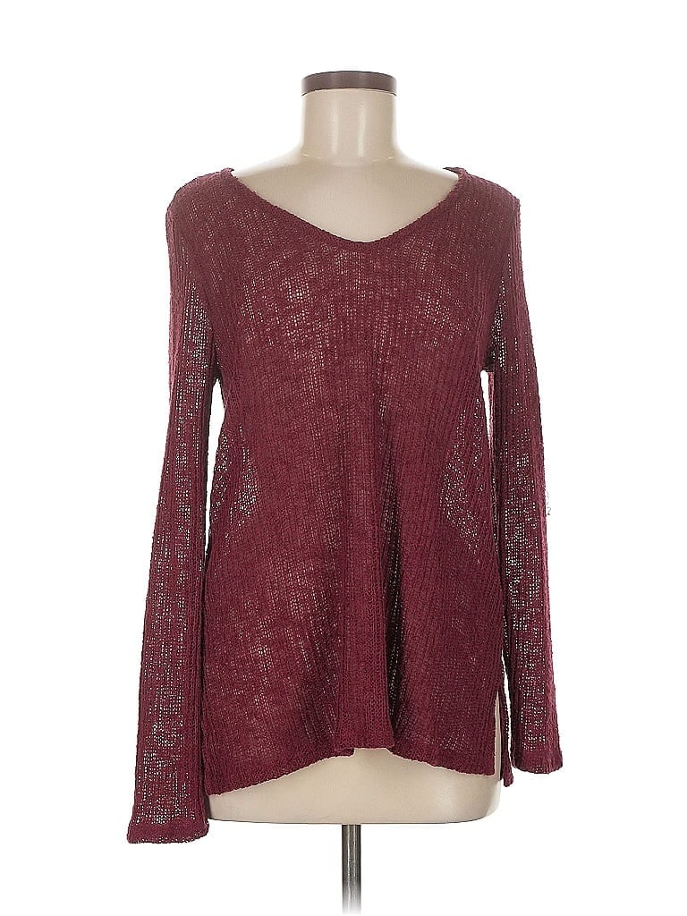 Click to view more detailed imagery on our partner's website Pre-owned Rokoko Pullover Sweater In Burgundy