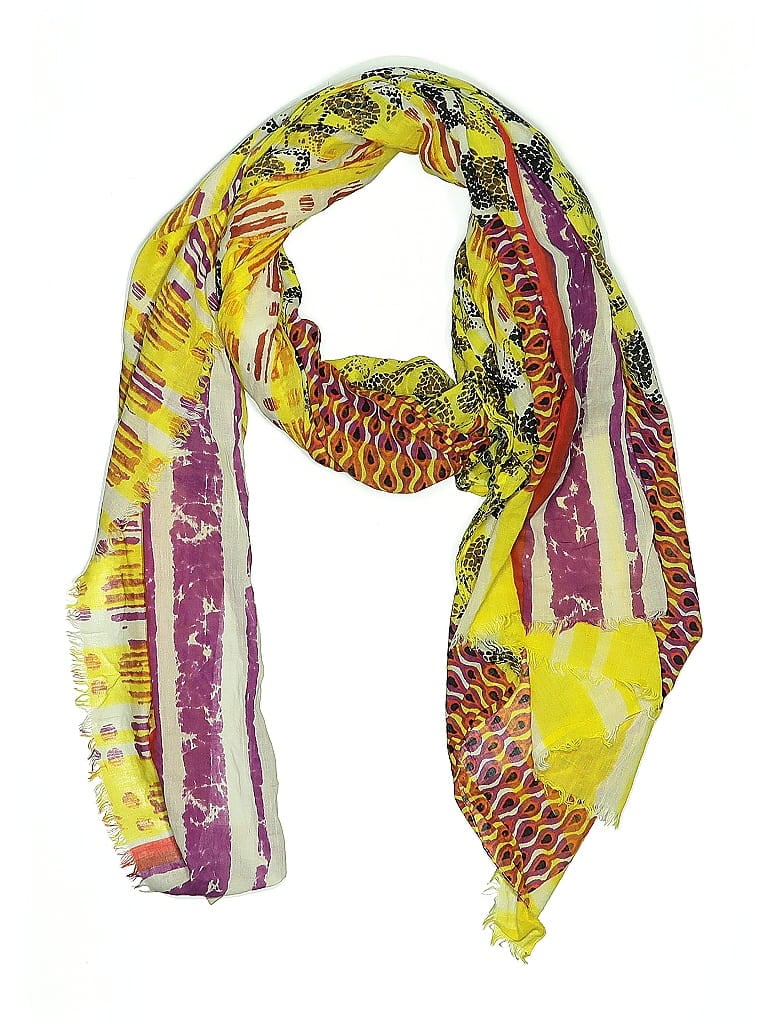 ANN TAYLOR LOFT Pre-owned Scarf In Yellow