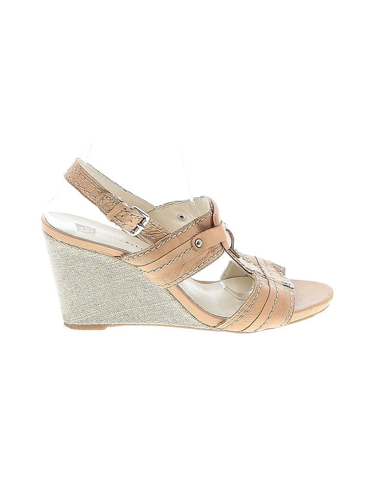 Click to view more detailed imagery on our partner's website Pre-owned Anne Klein Wedges In Brown