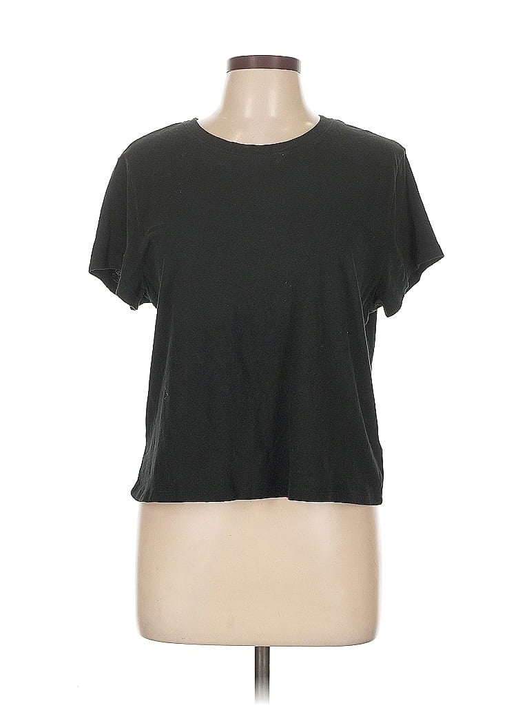 Pre-owned Wild Fable Short Sleeve T-shirt In Black