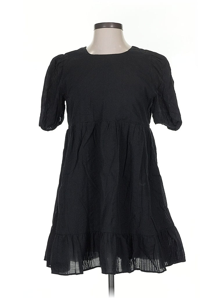 Pre-owned Sun-deh Casual Dress In Black