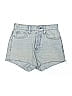 Hudson Jeans 100% Cotton Blue Denim Shorts Size 24 waist - photo 1