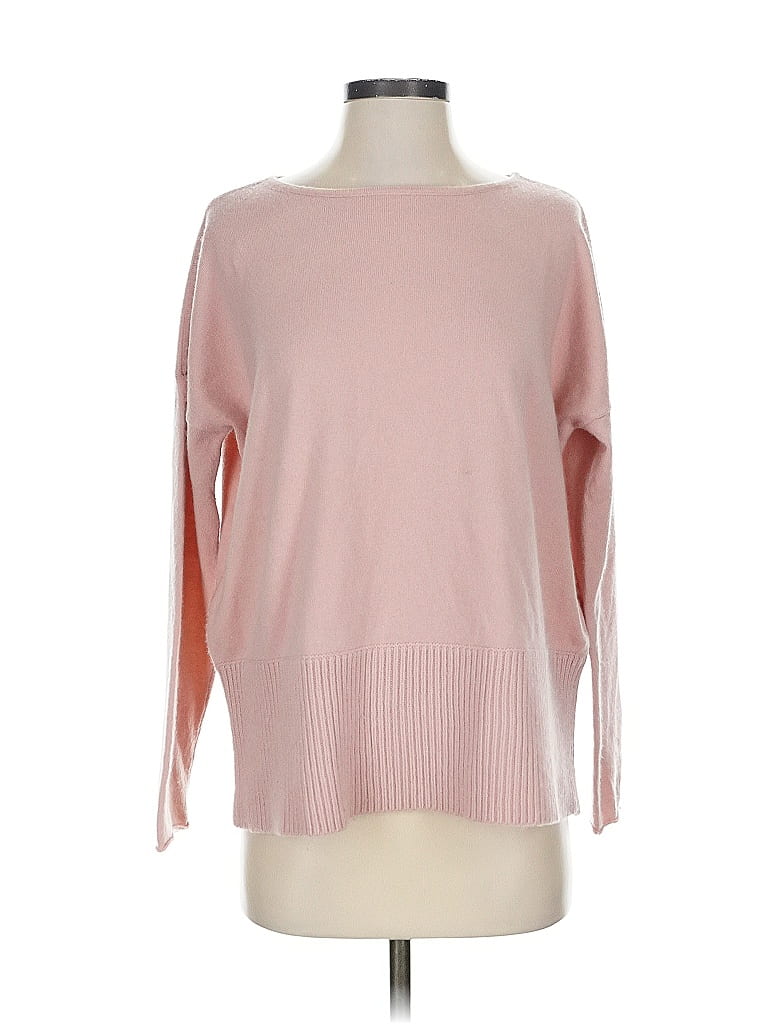 Pre-owned Diane Von Furstenberg Wool Pullover Sweater In Pink